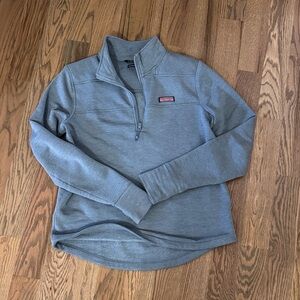 Light blue Quarter-Zip Pullover